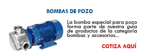 bombas de pozo