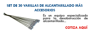 set de 30 varillas