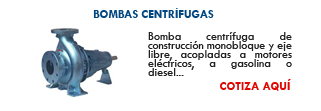bombas centrifugas